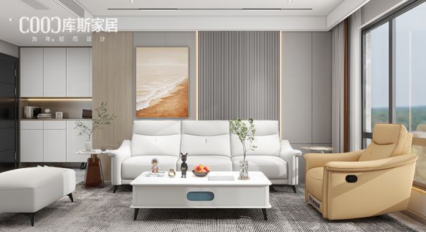 【空間靈感】106㎡現(xiàn)代奶油風(fēng)的家，感受微醺的浪漫